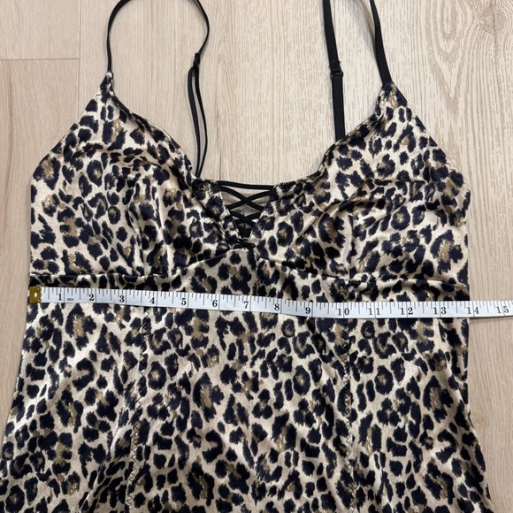 Vintage Victoria Secret Leopard Print Camisole with Spaghetti Straps - Picture 5 of 8